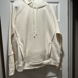 ALO Yoga Cream Fleece Lined Hoodie